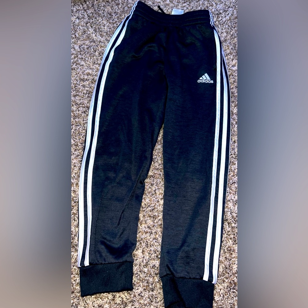 Boys Adidas joggers size 8